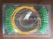 电信级 SC APC 1.5米 12芯束状尾纤 光纤跳线 尾纤