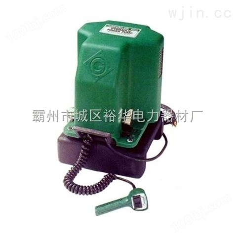 生产销售美国 Greenlee 980-22PS型电动液压泵质量保真 假一罚十